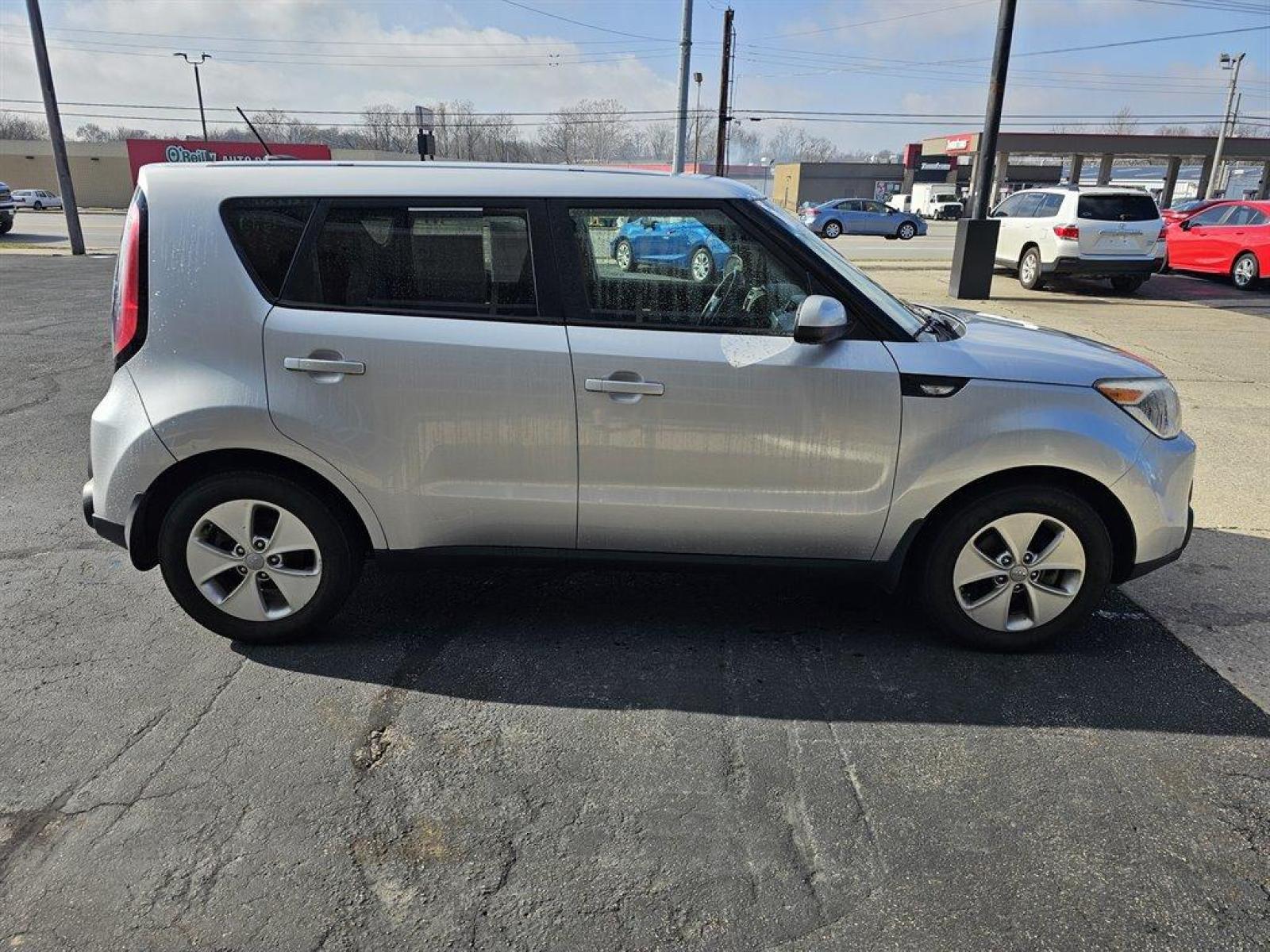 2014 Silver /Black Kia Soul (KNDJN2A29E7) with an 1.6l I-4 DI Dohc Cvvt 1.6 engine, Auto transmission, located at 4163 Bardstown Rd, Louisville, KY, 40218, (502) 266-7677, 38.189991, -85.642418 - The 2014 Soul comes in three trims. The base features a 1.6-liter four-cylinder engine with either a six-speed manual or automatic transmission. The Plus and top-of-the-line Exclaim come with a more powerful 2.0-liter and only with the automatic. I drove both the Plus and the Exclaim. - Photo #4