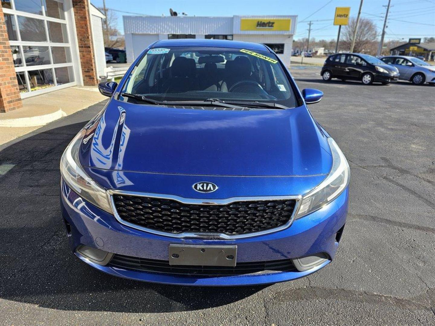 2017 Blue /Gray Kia Forte (3KPFK4A75HE) with an 2.0l I-4 MPI Dohc 2.0l engine, Auto transmission, located at 4163 Bardstown Rd, Louisville, KY, 40218, (502) 266-7677, 38.189991, -85.642418 - 2017 Kia Forte LX. Come see this Kentucky blue beauty. Great looking vehicle with lots of options. - Photo#1