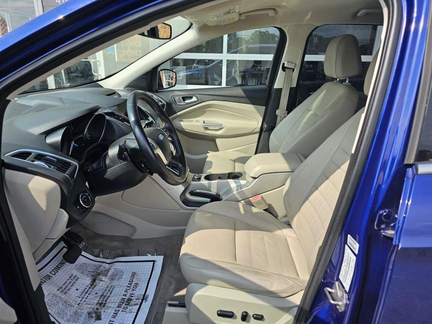 2013 Blue /Black Ford Escape (1FMCU9HX5DU) with an 1.6l I-4 DI Dohc TC Ecobt engine, Auto transmission, located at 4163 Bardstown Rd, Louisville, KY, 40218, (502) 266-7677, 38.189991, -85.642418 - Photo#5