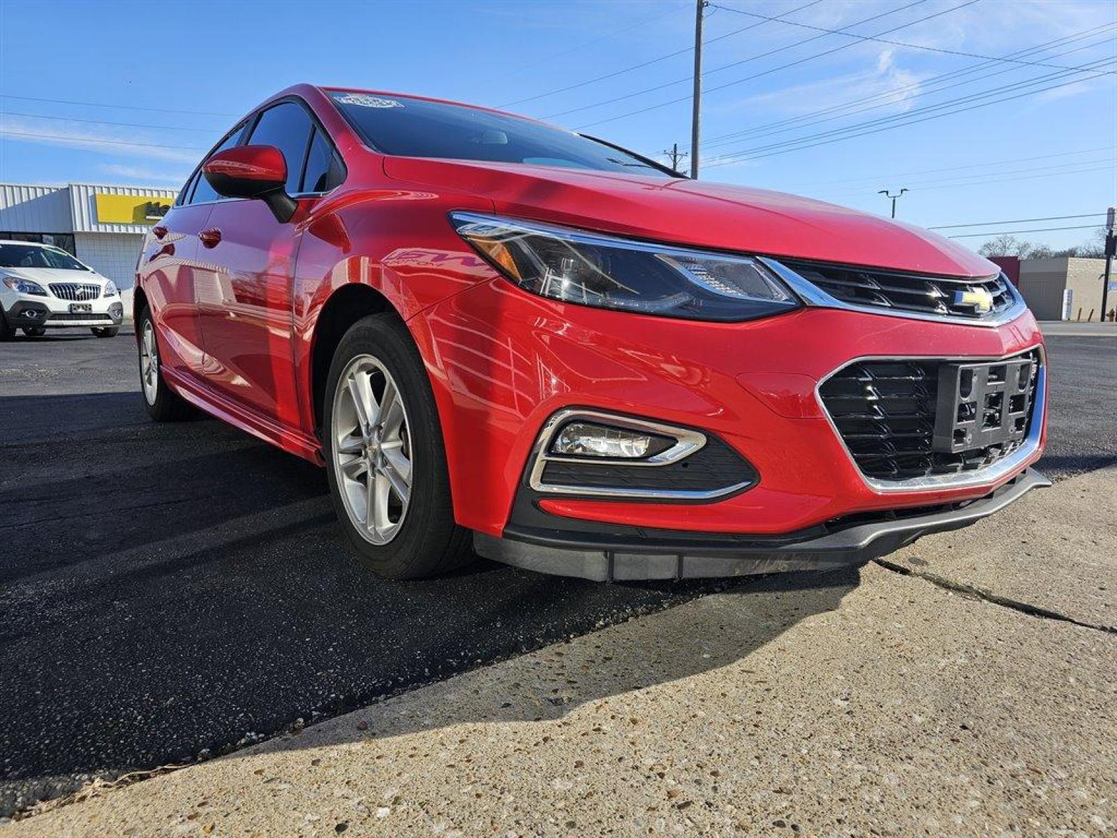 2016 Red /Black Chevrolet Cruze (1G1BE5SM1G7) with an 1.4l I-4 DI Dohc T/C 1.4l engine, Auto transmission, located at 4163 Bardstown Rd, Louisville, KY, 40218, (502) 266-7677, 38.189991, -85.642418 - Photo #3