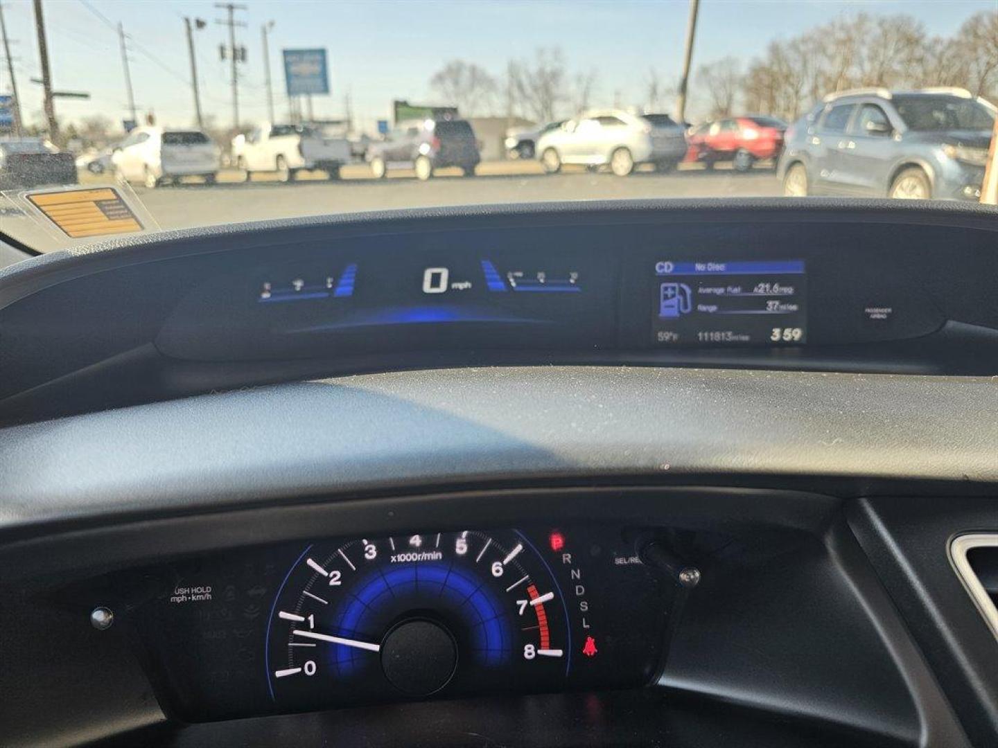 2015 Blue /Black Honda Civic (2HGFG3B56FH) with an 1.8l I-4 MPI Sohc 1.8l engine, Auto transmission, located at 4163 Bardstown Rd, Louisville, KY, 40218, (502) 266-7677, 38.189991, -85.642418 - Photo#12