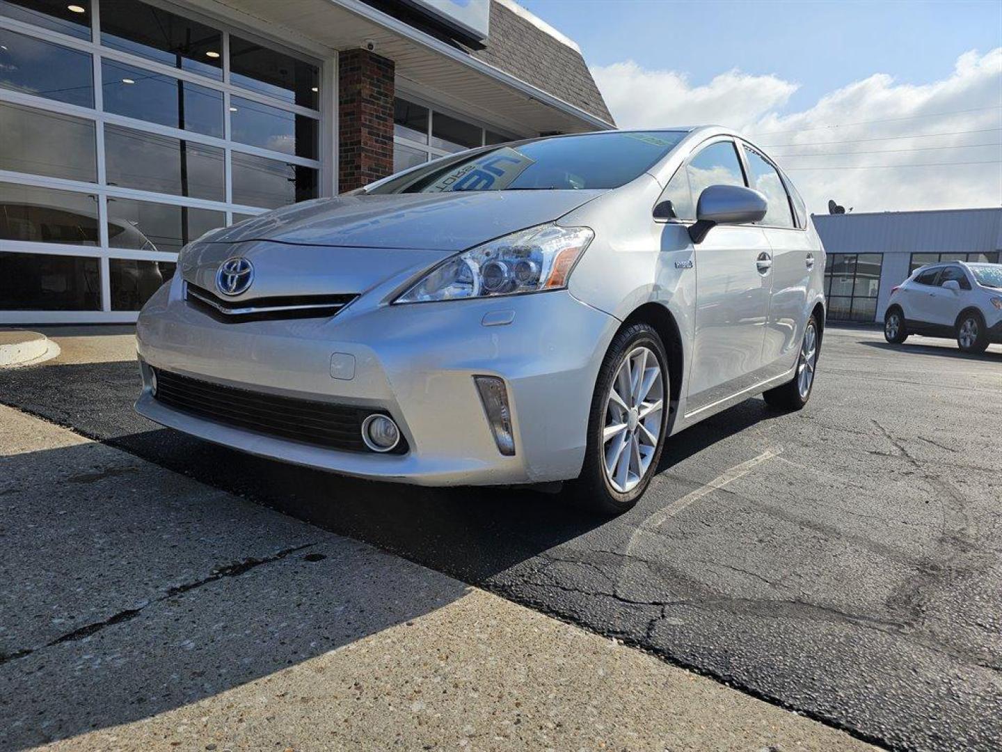 2013 Silver /Gray Toyota Prius V (JTDZN3EU8D3) with an 1.8l I-4 EFI Dohc Hybrid engine, Auto transmission, located at 4163 Bardstown Rd, Louisville, KY, 40218, (502) 266-7677, 38.189991, -85.642418 - Photo#0