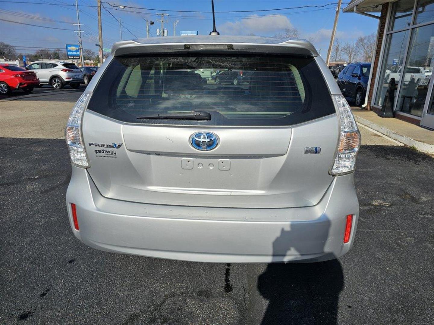 2013 Silver /Gray Toyota Prius V (JTDZN3EU8D3) with an 1.8l I-4 EFI Dohc Hybrid engine, Auto transmission, located at 4163 Bardstown Rd, Louisville, KY, 40218, (502) 266-7677, 38.189991, -85.642418 - Photo#6